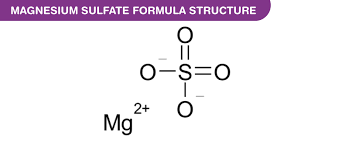 magnesium sulfate formula chemical