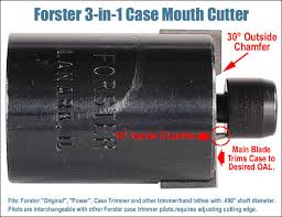 Add 3 Way Case Mouth Cutter To Your Forster Trimmer Daily
