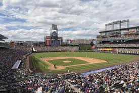 it s nearly a full house at coors field