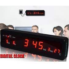 Led Digital Wall Clock Led Display With