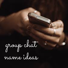 100 funny and clever group chat names