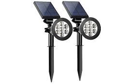 off on 2 pack solar lights outdoor s