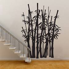 Bamboo Tree Vinyl Wall Art Decal