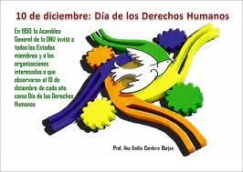 10 de diciembre Día de los Derechos Humanos | Día de los derechos humanos,  Asamblea general de la onu, Derechos humanos