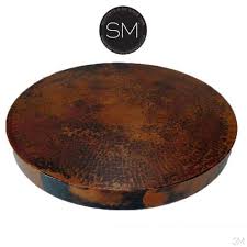 Round Mexican Style Side Table With
