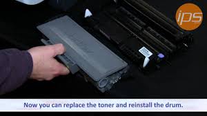 Removing Replacing The Drum And Toner On A Brother Printer