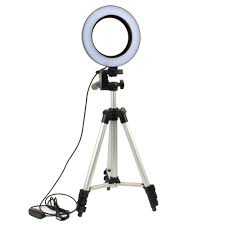 Dimmable Bi Color Smd Led Ring Light Lighting Kit For Smartphone Camera Photo Youtube Video Photography Lights Stand Photographic Lighting Aliexpress