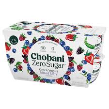 chobani yogurt greek nonfat zero