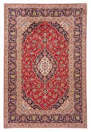 kashan persian rug red 295 x 200 cm