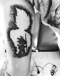 There is a popular design that i am seeing everywhere in tattoo parlors, on peoples backs, shoulders, and even legs. Goku Tattoos Gokutattoo Dragonballtattoo Dbz Z Tattoo Dragon Ball Tattoo Tattoos