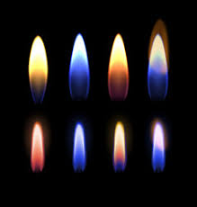 Natural gas flame color orange indicates incomplete combustion. Blue Colored Gas Flame Vector Images Over 540