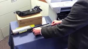 Pagescope ndps gateway and web print assistant have ended provision of download and support services. Changing Toner Drum On Konica Minolta Bizhub 20 Youtube