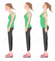 Good Posture, Bad Posture Royalty Free SVG, Cliparts, Vectors, And Stock  Illustration. Image 137532584.