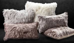 alpaca soft fur rugs pillows and woven