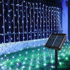 solar net lights outdoor garden fairy