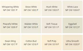 White In Color Chart Nippon Paint Matex Colour Chart Tide