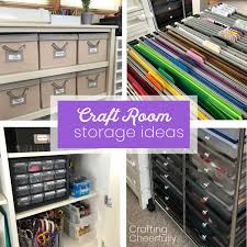 craft room storage ideas crafting