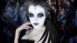 dark evil pixie halloween makeup
