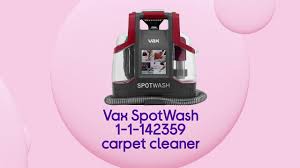 vax spotwash 1 1 142359 carpet cleaner