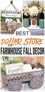 farmhouse fall decor diy dollar