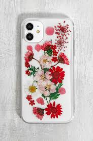 Smiley flowers iphone 11 case. Red Pressed Flowers Iphone 11 Case Urban Outfitters Uk Floral Iphone Case Flower Phone Case Iphone 11 Colors