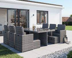 Barcelona 6 Seater Cube Set With