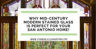 Why Mid Century Modern Stained Glass Is