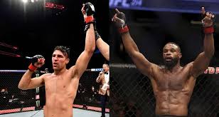 Professional mma fighter, the ultimate fighter 21 contestant. Vicente Luque On Tyron Woodley At Ufc 260