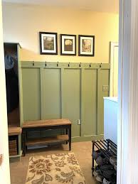 easy diy mudroom wall makeover with