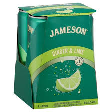 jameson irish whiskey ginger lime