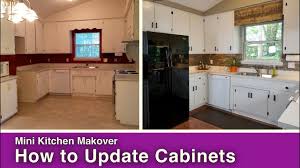 how to paint update kitchen cabinets