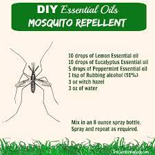 essential oil mosquito repellent spray