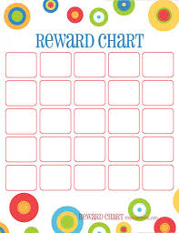 Dots Reward Chart Printable Reward Charts Reward Chart