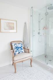 French Bathroom Chair By Shower