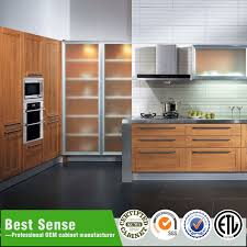 mdf pvc modern kitchen cabinets for