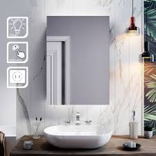 Elegant Led Bathroom Cabinet With
