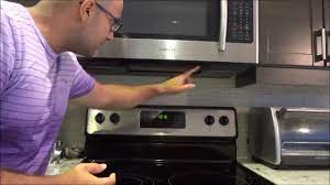 How To Remove The Filter-Samsung Over-The-Range Microwave - YouTube