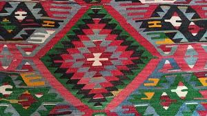 turkish traditional geometric carpet