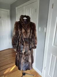 Real Mink Fur Coat