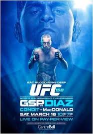 UFC 158 GSP <b>vs. Diaz</b> steht vor der Tür und die MMA Fangemeinde spaltet sich <b>...</b> - UFC-158-209x300