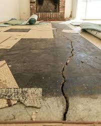 uneven concrete slab repairs using