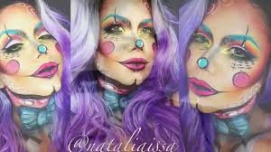 clown circus inspired makeup tutorial