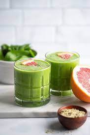 healthy gfruit green smoothie