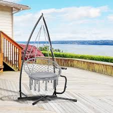 Outsunny Hammock Chair Stand Only