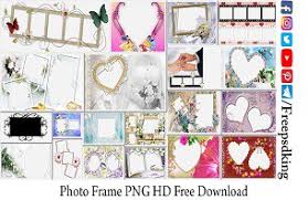 4 photo collage frame png freepsdking com