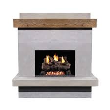 Brooklyn Smooth Outdoor Gas Fireplace