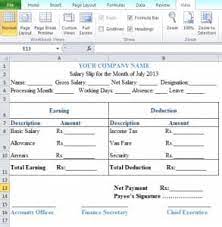 One of the significant roles of a payslip template is to give a much sorted out details of an employee's monthly salary in simple configuration. Excel Pay Slip Template Singapore 35 Pdf Salary Slip Format In Excel Singapore Printable Employer Can Have Used At Evidence To Accounting Its Financial System And Employee Can Use