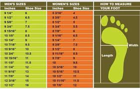 Sock Shoe Sizing Chart Shoe Size Chart Knitting Socks
