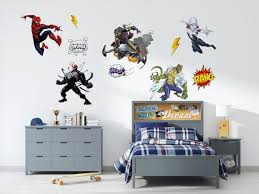 Super Heroes Wall Decal For Kids Room