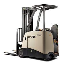 standing forklift rc crown equipment